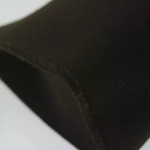 HERMES Pouch Wool Brown Auth - Picture 15 of 15